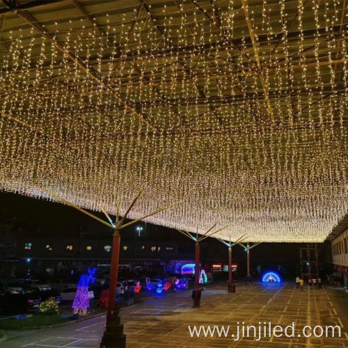 LED Icicle Light Lighting Project